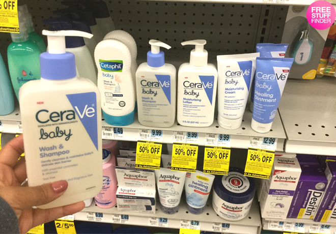 $1.66 (Reg $13) Cerave Healing Ointment & Baby Products at Rite Aid