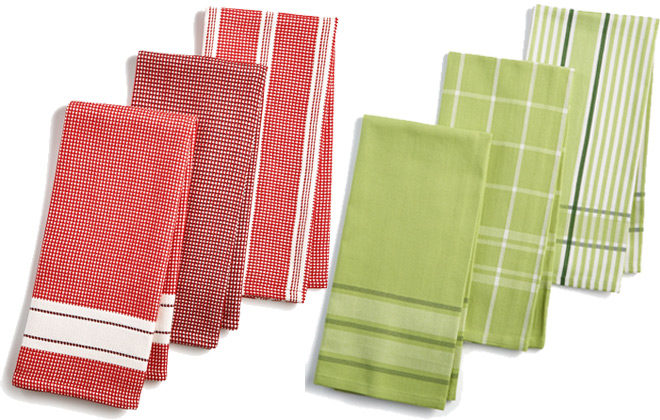 $14.50 (Reg $29) Martha Stewart Kitchen Towels 3-Pack + FREE Pickup