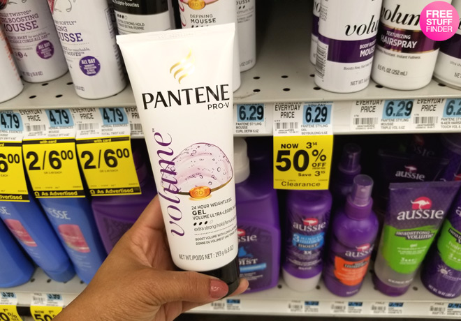 $1.47 (Reg $6.29) Pantene Gel & Hair Spray at Rite Aid