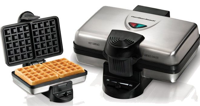$18.99 (Reg $28) Hamilton Beach Belgian Waffle Maker