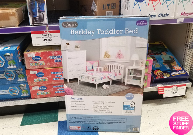 $49.99 (Reg $100) Sorelle Berkley Toddler Beds + FREE Shipping