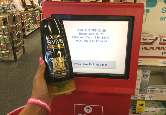 $0.62 (Reg $5.29) L’Oreal Elvive Shampoo or Conditioner at CVS