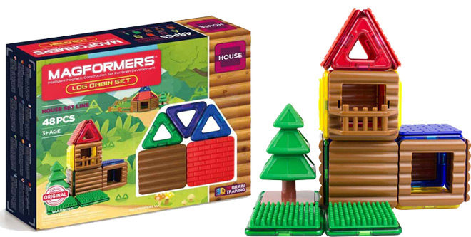 $35.46 (Reg $60) Magformers Log Cabin Building Set + FREE Shipping (Best Price!)