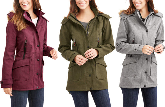 $18 (Reg $48) Big Chill Women's Yarn Dye Soft Shell Parka + FREE Pickup