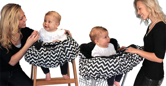 $19.98 (Reg $50) Shopping Cart & High Chair Cover