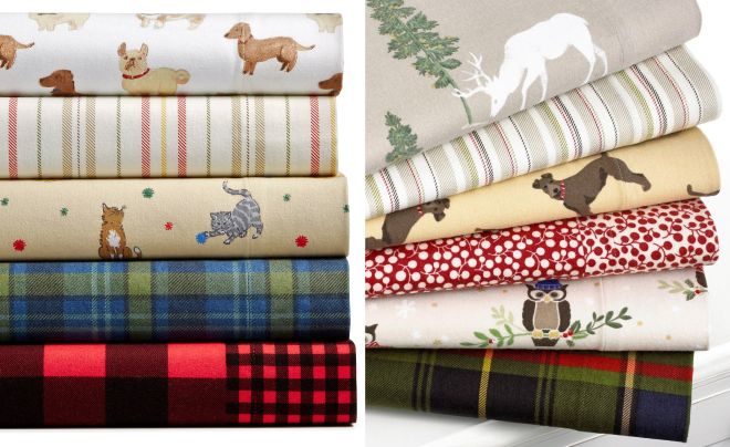 $24 (Reg $60) Martha Stewart 100% Cotton Flannel Sheets (Today Only!)