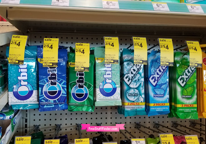 *HOT* $1.50 ($3.49) Orbit or Extra Gum 3-Pack at Walgreens