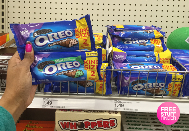 *HOT* $0.89 (Reg $1.49) Milka Oreo Chocolate Candy Bar at Target