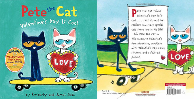 $5.99 (Reg $10) Pete the Cat Valentine’s Day is Cool Book