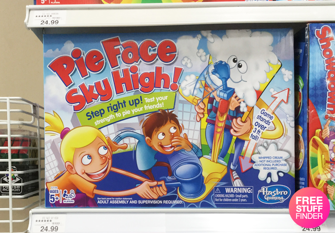 $7.99 (Reg $16) Pie Face Sky High! Game + FREE Pickup