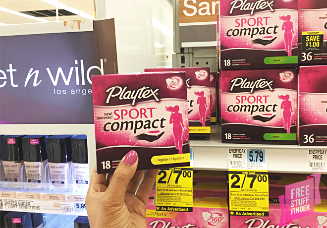 *HOT* FREE Playtex Sport Tampons at Rite Aid