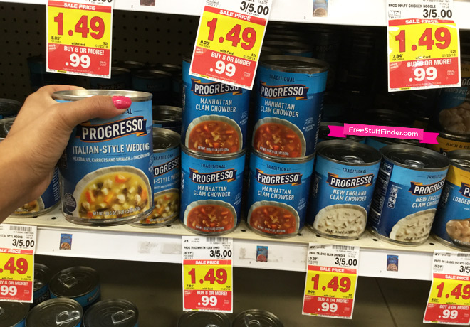 $0.68 Progresso Soup at Kroger