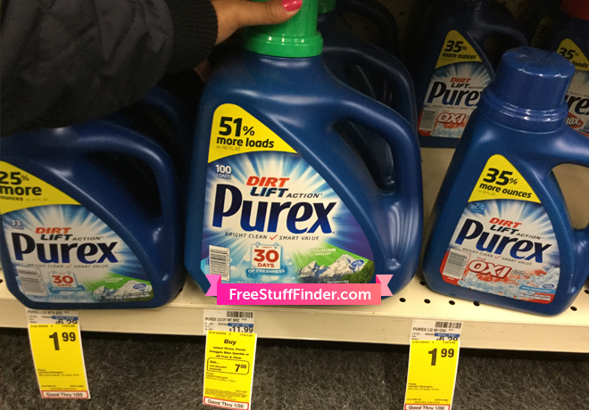 *HOT* $4.99 (Reg $12) Purex Laundry Detergent at CVS (Through Today!)