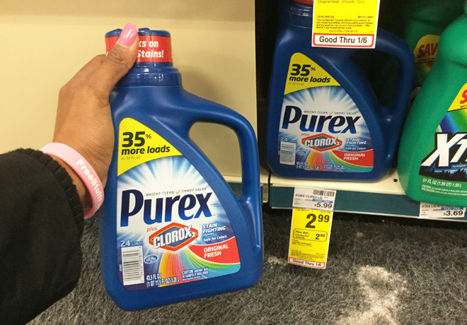 *HOT* $1.99 (Reg $6.29) Purex Detergent at CVS (Only $0.06 Per Load!)