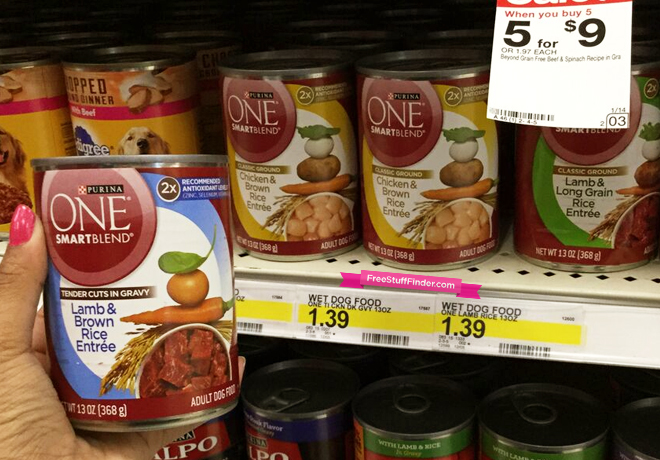 $0.86 (Reg $1.39) Purina One Smartblend Wet Dog Food at Target