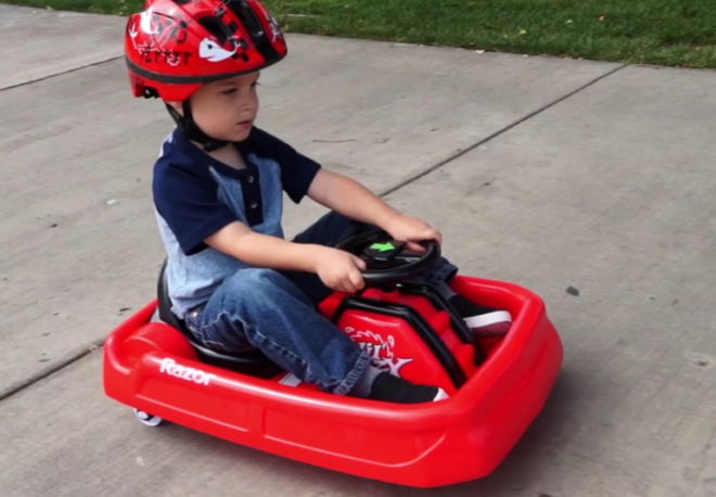 $51.98 (Reg $100) Razor Junior Lil’ Crazy Cart Powered Ride On + FREE Shipping