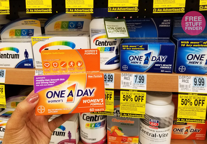 *HOT* FREE One A Day Vitamins (60 ct) + $2.56 Moneymaker at Rite Aid