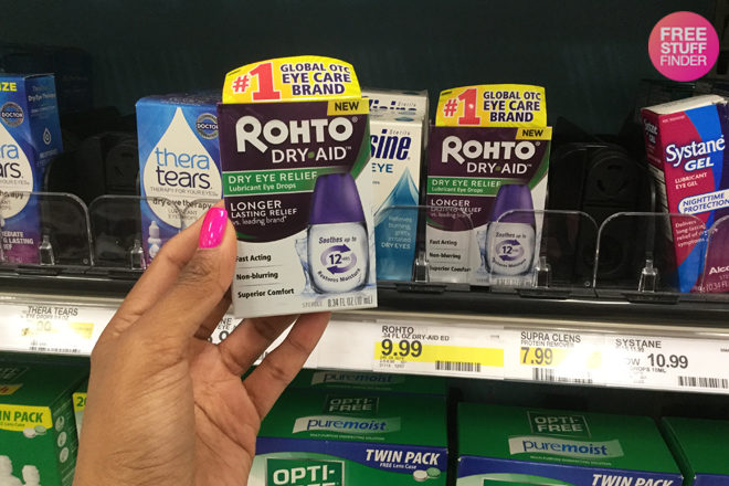 *HOT* $1.99 (Reg $10) Rohto Dry Aid Eye Drops at Target