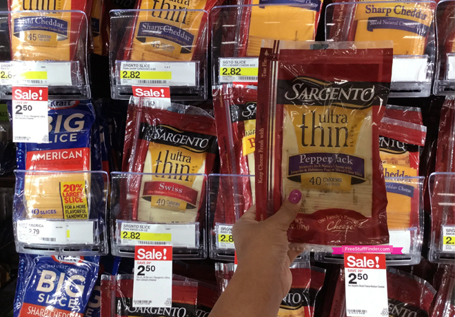 $2 (Reg $2.82) Sargento Ultra Thin Cheese Slices at Target