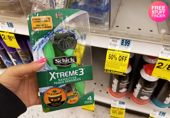 $1.49 (Reg $9) Schick Razors at Rite Aid