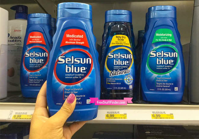 $4.59 (Reg $7) Selsun Blue Shampoo at Target