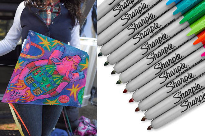 $11.25 (Reg $32.49) Sharpie Retractable Permanent Markers