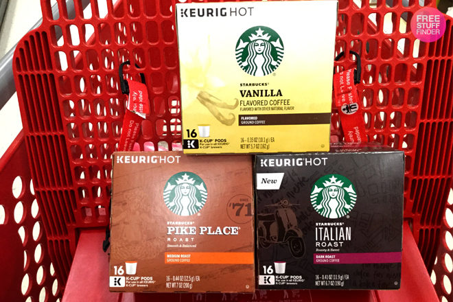 $7.99 (Reg $12) Starbucks K-Cups at Target