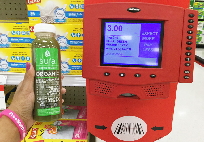 *HOT* 3 FREE Suja Organic Juice at Target + $0.75 Moneymaker