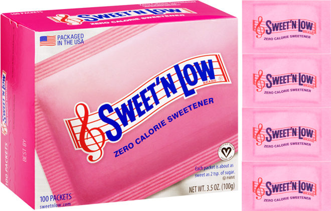 $1.79 (Reg $2.49) Sweet'n Low Packets at Kroger