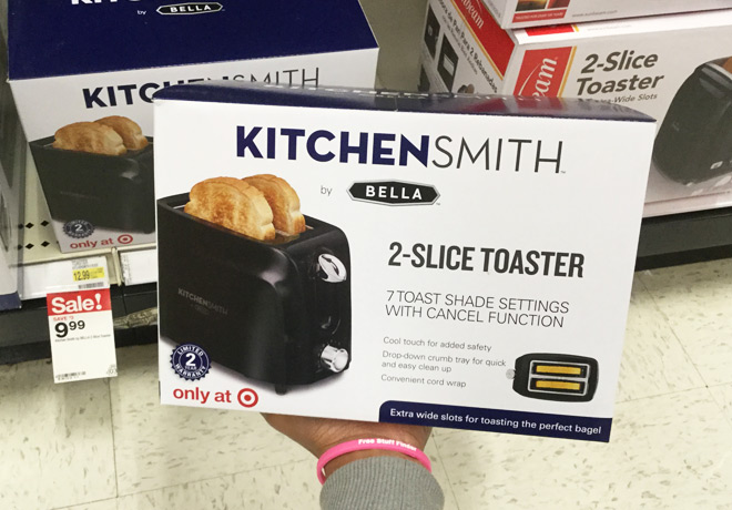KitchenSmith by Bella Toaster JUST $8.99 on Target.com
