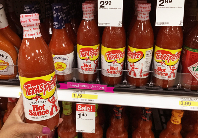 $0.93 (Reg $1.79) Texas Pete Original Hot Sauce at Target