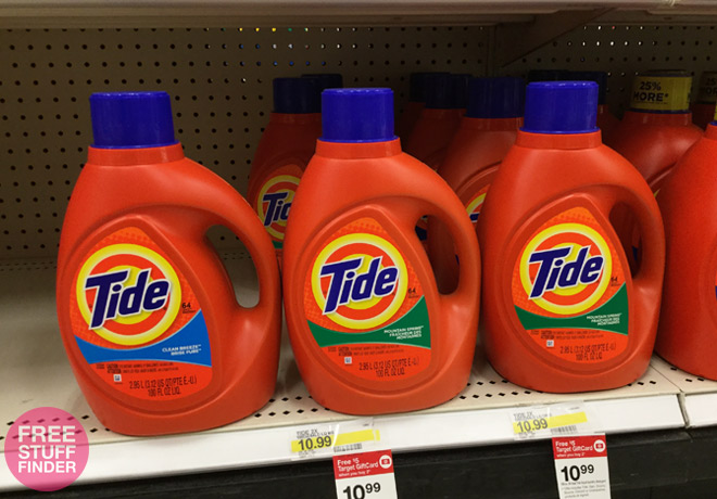 $4.99 (Reg $11) Tide Liquid Detergent at Target