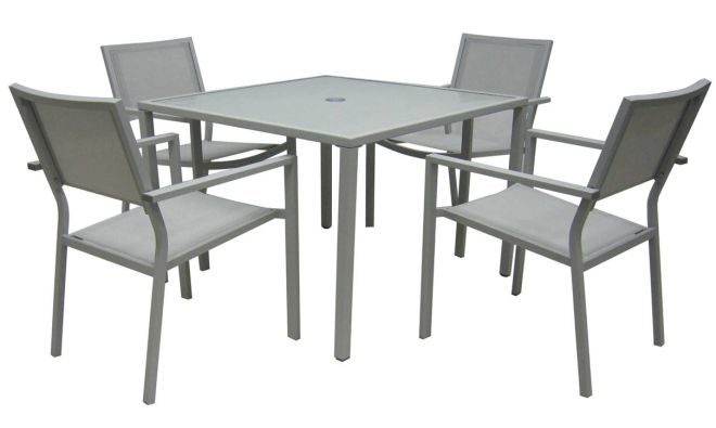 $132.65 (Reg $379) Threshold 5-Piece Patio Dining Set