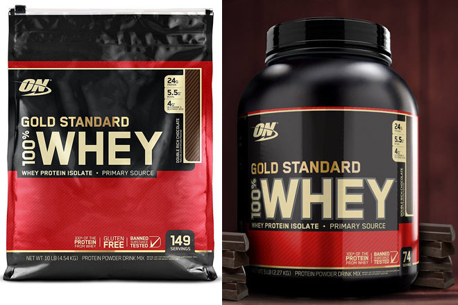 $62.33 Optimum Nutrition 100% Whey Gold Standard 10-Pound + FREE Shipping