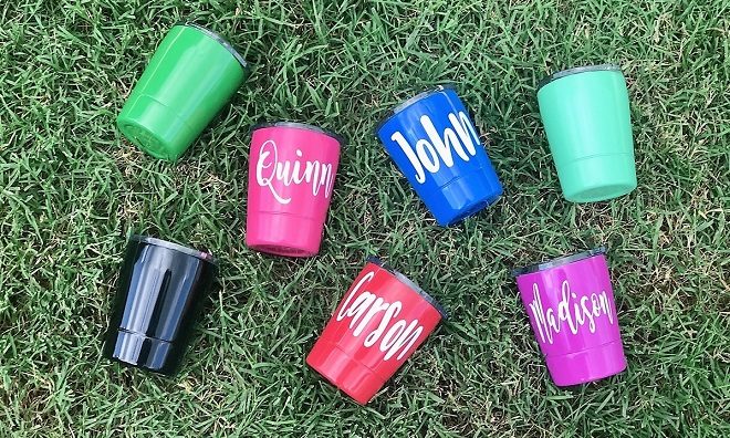 $9.99 (Reg $20) Kids' Personalized Tumblers