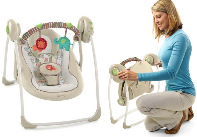 $35.80 (Reg $70) Ingenuity Portable Baby Swing + FREE Shipping