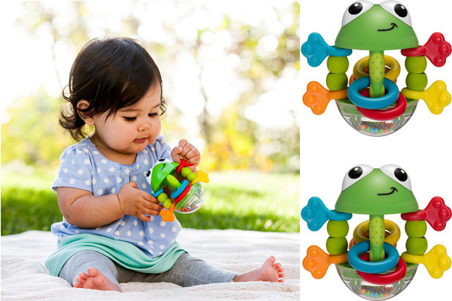 *HOT* $2.83 (Reg $10) Infantino Flip Flop Frog Rattle
