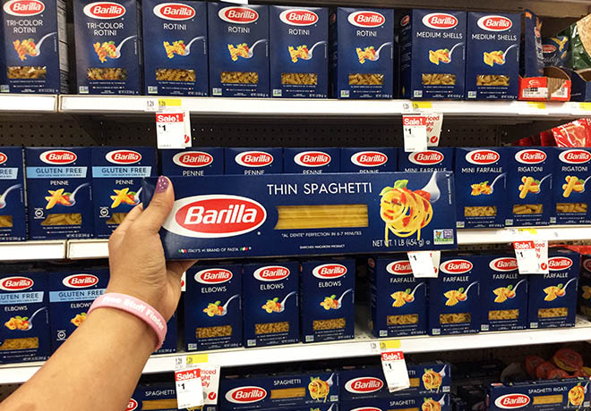 $0.69 (Reg $1.29) Barilla Pasta at Target