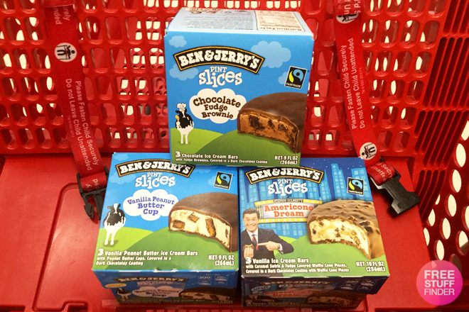 $1.75 (Reg $4) Ben & Jerry’s Pint Slices at Target