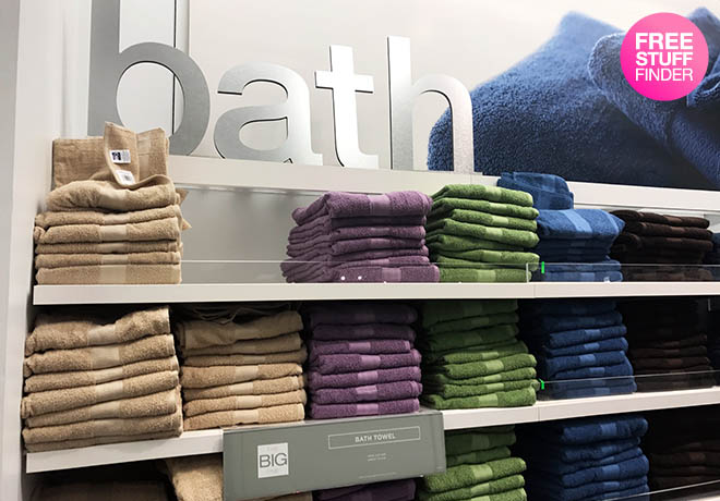 $2.39 (Reg $10) The Big One Solid Bath Towels + FREE Shipping (Today Only!)