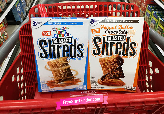 $1.50 (Reg $3) Blasted Shreds Cereal at Target