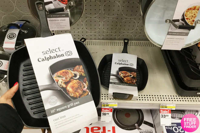 *HOT* Extra 15% Off Calphalon Cast Iron Cookware at Target (Grill Pans for $14.44!)