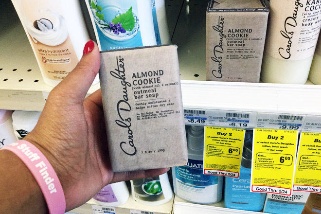 *HOT* $0.19 (Reg $6.19) Carol's Daughter Almond Cookie Oatmeal Bar Soap at CVS