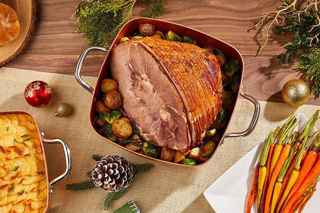 $34.99 (Reg $100) Copper Chef XL 5-Piece Casserole Pan Set + FREE Shipping