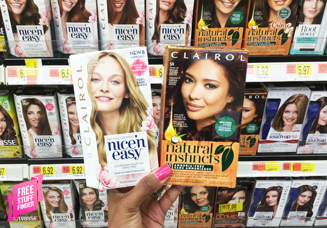 $3.92 (Reg $7) Clairol Hair Color at Walmart