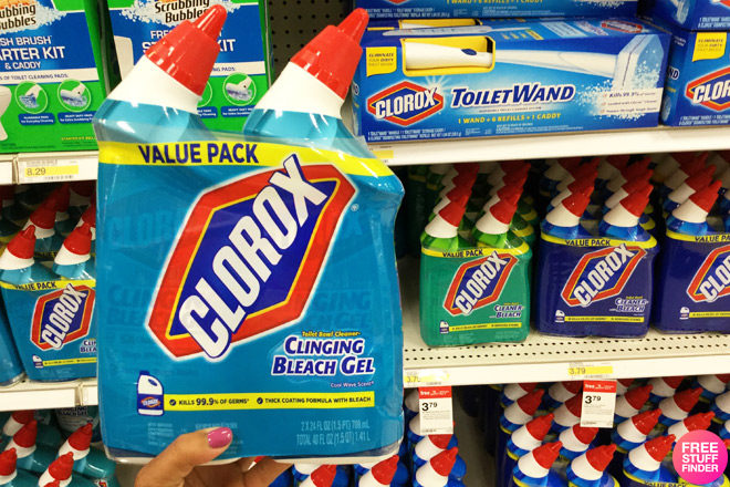 $2.13 (Reg $3.79) Clorox Toilet Bowl Cleaner 2-Pack at Target (Only $1.06 Each!)