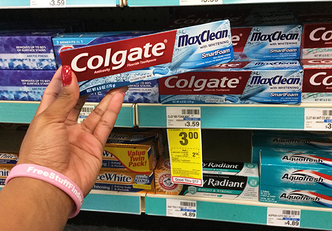 FREE Colgate Toothpaste at CVS