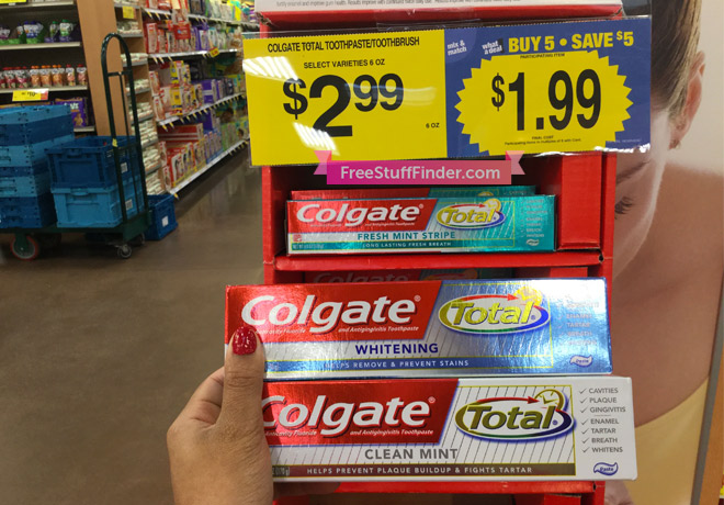 *HOT* FREE Colgate Total Toothpaste at Kroger