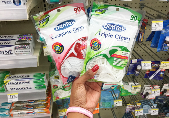 $1 (Reg $3) DenTek Floss Picks at Walgreens