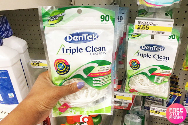 *HOT* DenTek Triple Clean Floss Picks at Target ONLY $0.85 (Reg $2.65 - Load Now!)